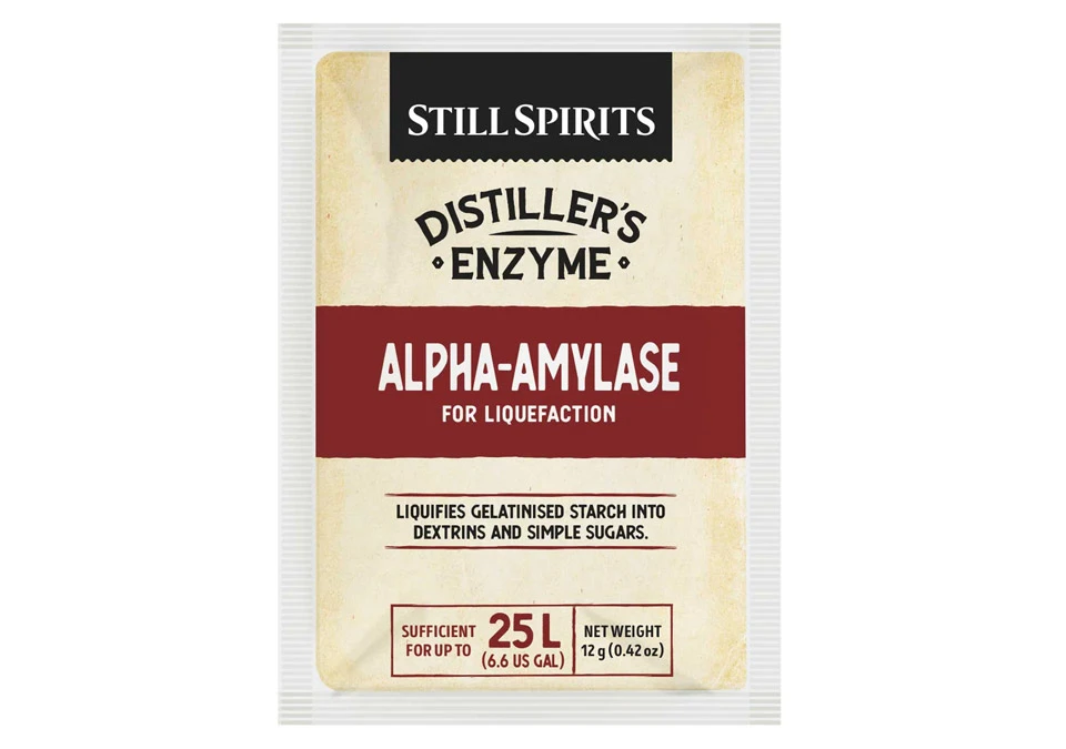Still Spirits Distillers Enzyme Alpha-amylase 12g