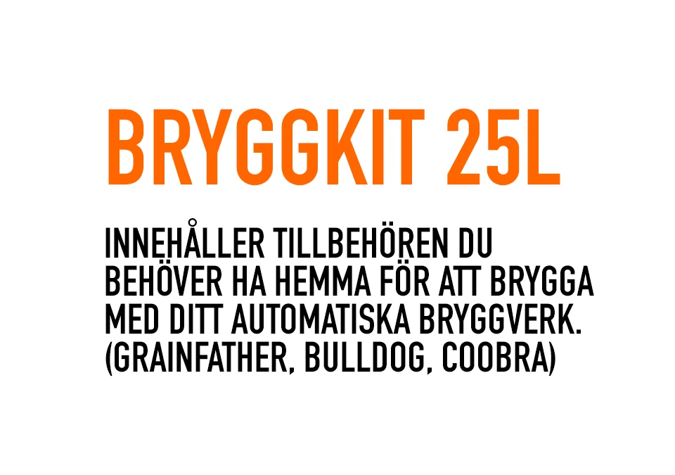 Hembryggeriet Bryggkit 25L