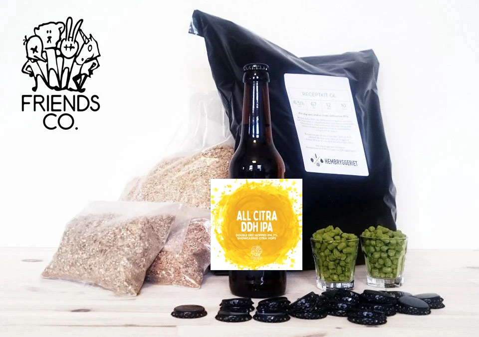 Friends Company All Citra NEIPA 7% Receptkit 10L