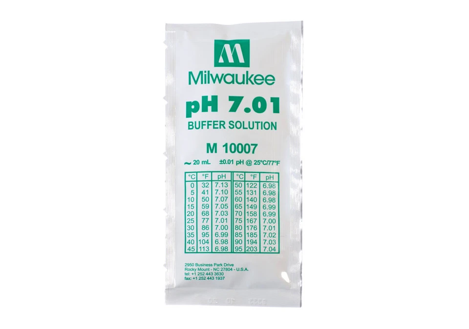 Milwaukee pH7.01 Calibration Buffer Solution 20ml - Kalibreringsvätska