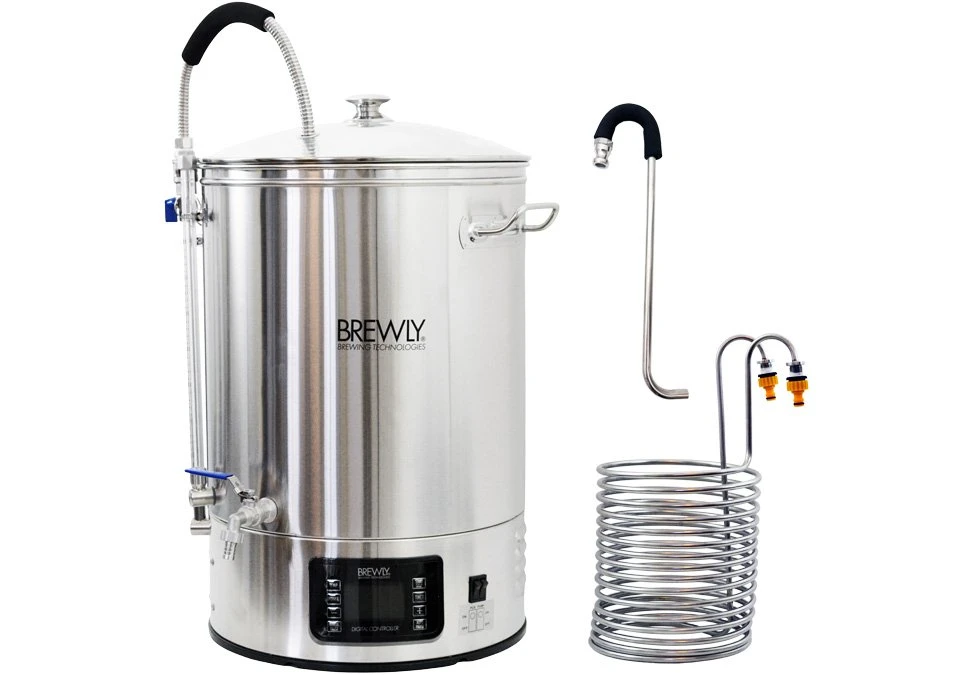 Brewly 40L Bryggverk med Chiller & Whirlpool