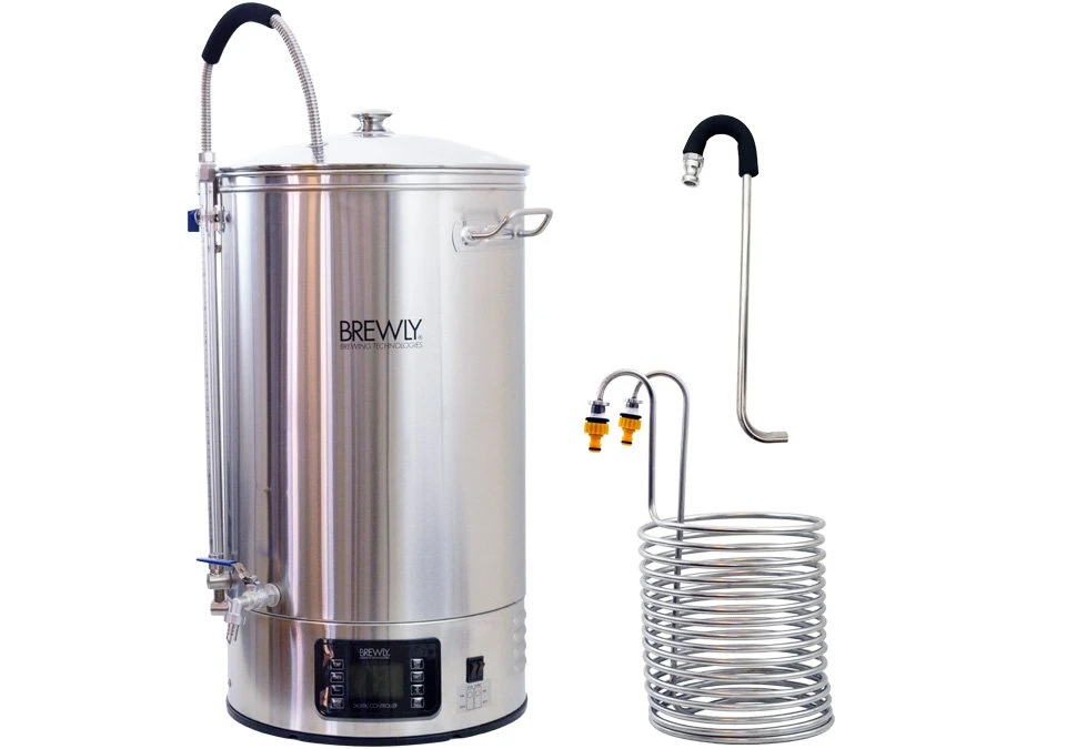 Brewly 70L Bryggverk med Chiller & Whirlpool