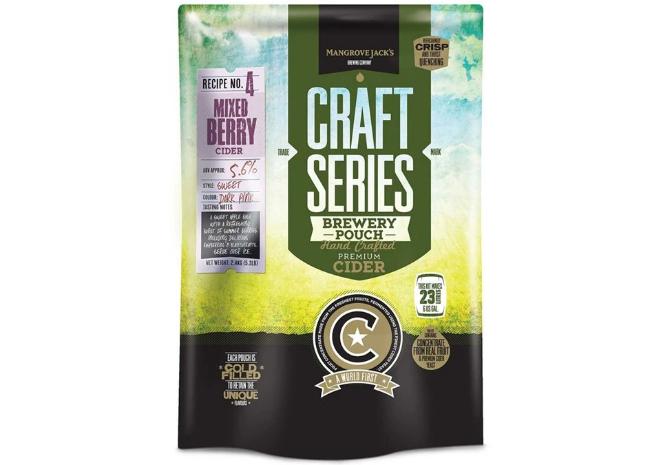 Mangrove Jacks Mixed Berry Cider 23L