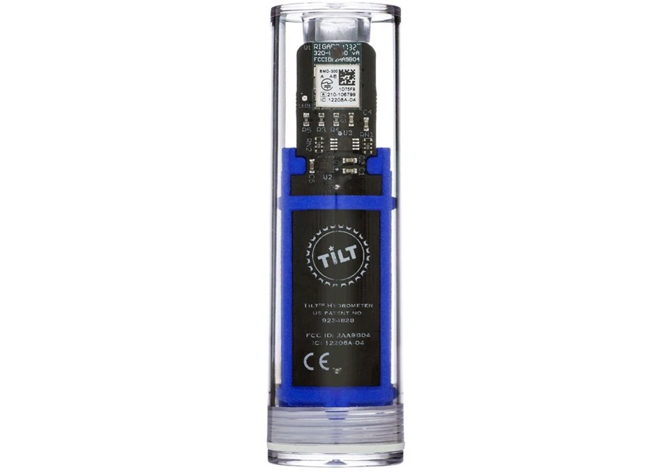 Tilt Hydrometer and Thermometer - Blå