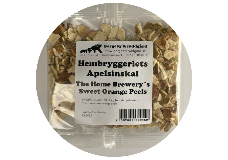 Hembryggeriets Apelsinskal 15g