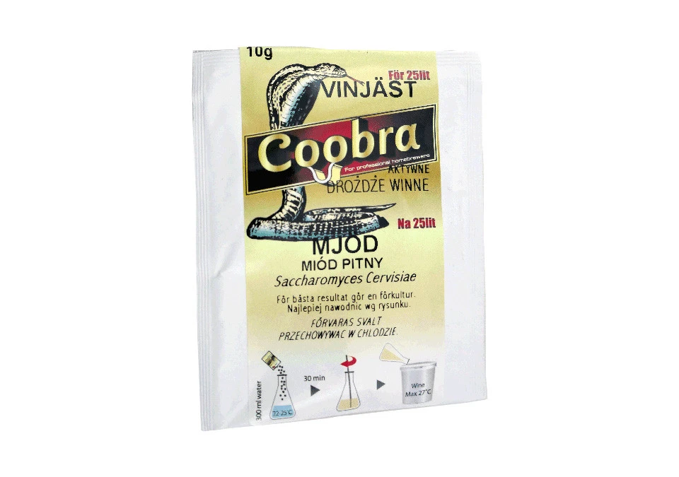 Coobra Vinjäst Mjöd 10g 25L