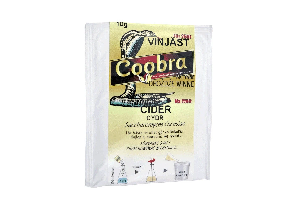 Coobra Vinjäst Cider 10g 25L