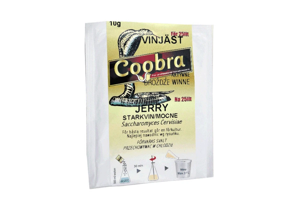 Coobra Vinjäst Sherry 10g 25L