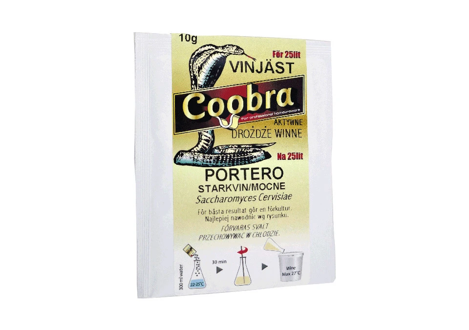 Coobra Vinjäst Portvin 10g 25L