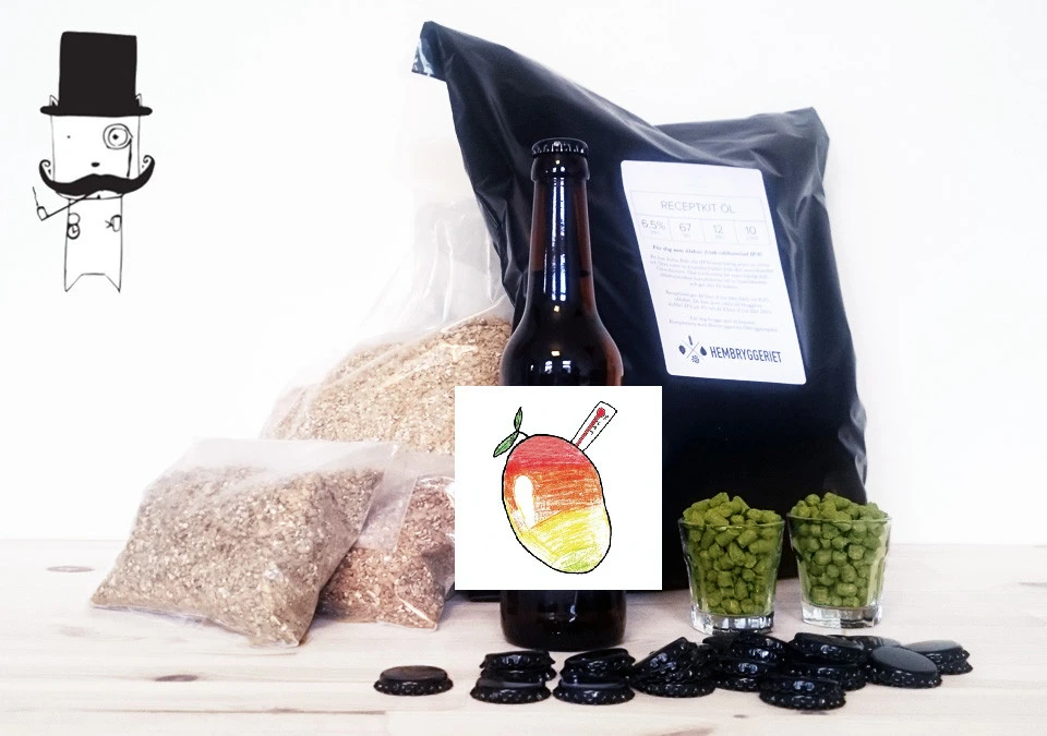 Brewski Mangofeber DIPA 8% Receptkit 20L