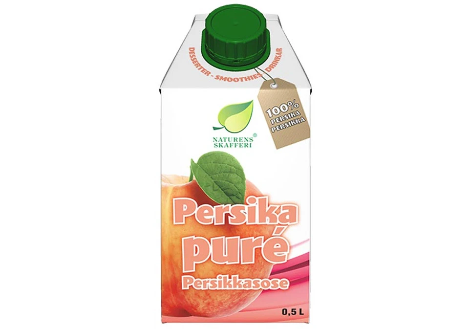 Naturens Skafferi Puré Persika 500ml