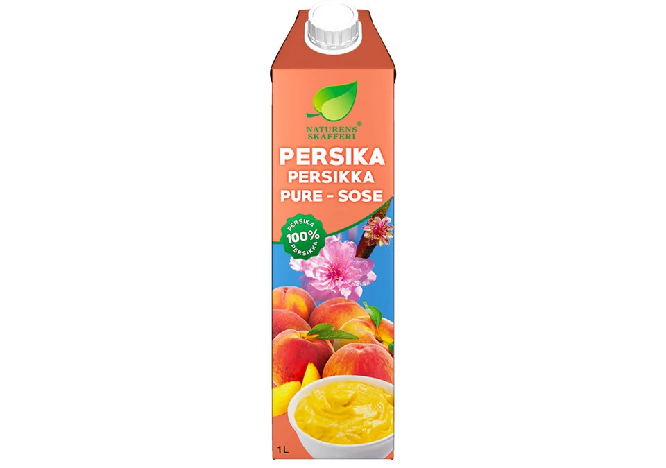 Naturens Skafferi Puré Persika 1L