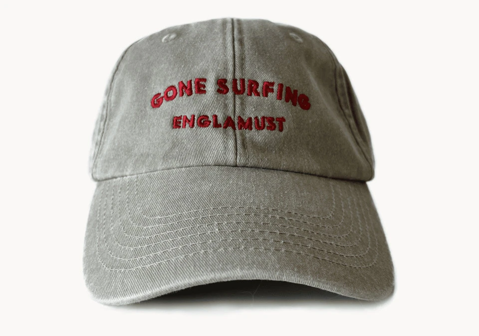Englamust Keps Gone Surfing Vintage Stone Beige (One size)