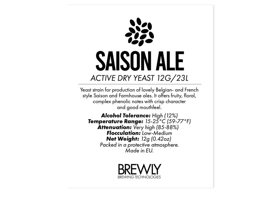 Brewly Saison Ale 12g Jäst