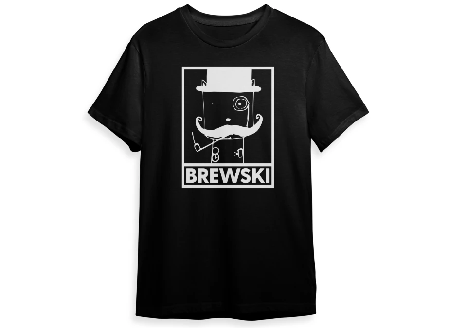 Brewski T-Shirt Svart