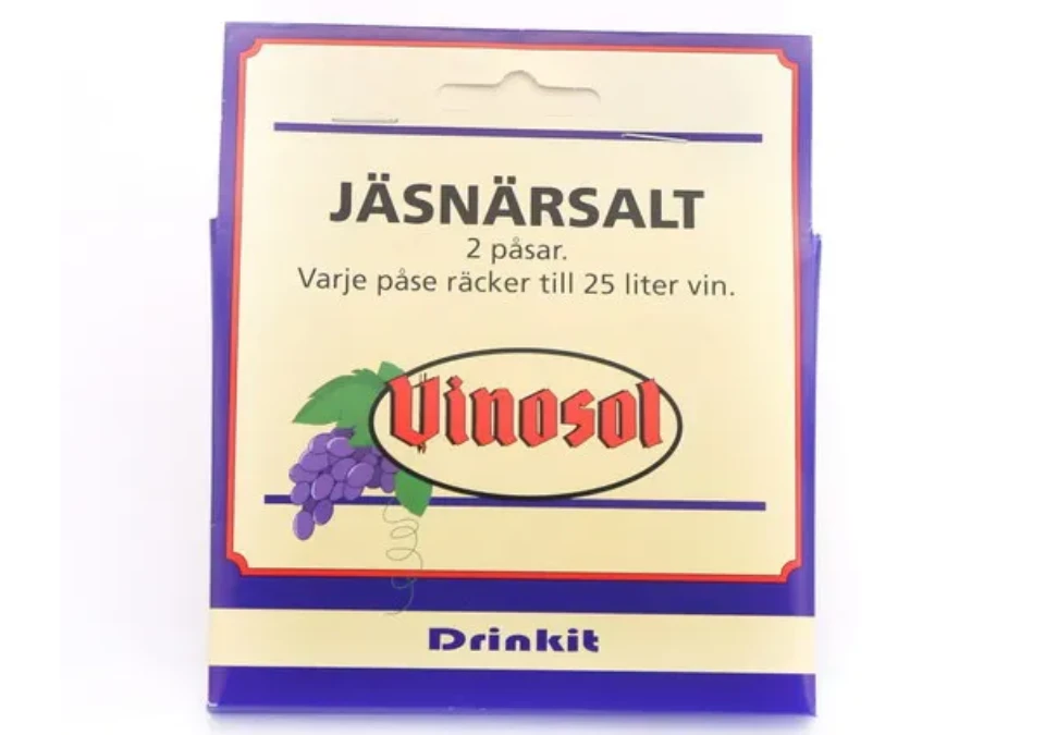 Vinosol Jäsnärsalt för vin 2-pack