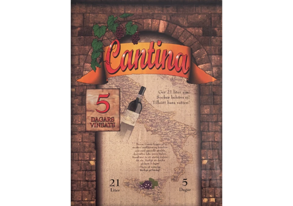 Cantina 5-dagars Shiraz/Merlot (Rödvin)