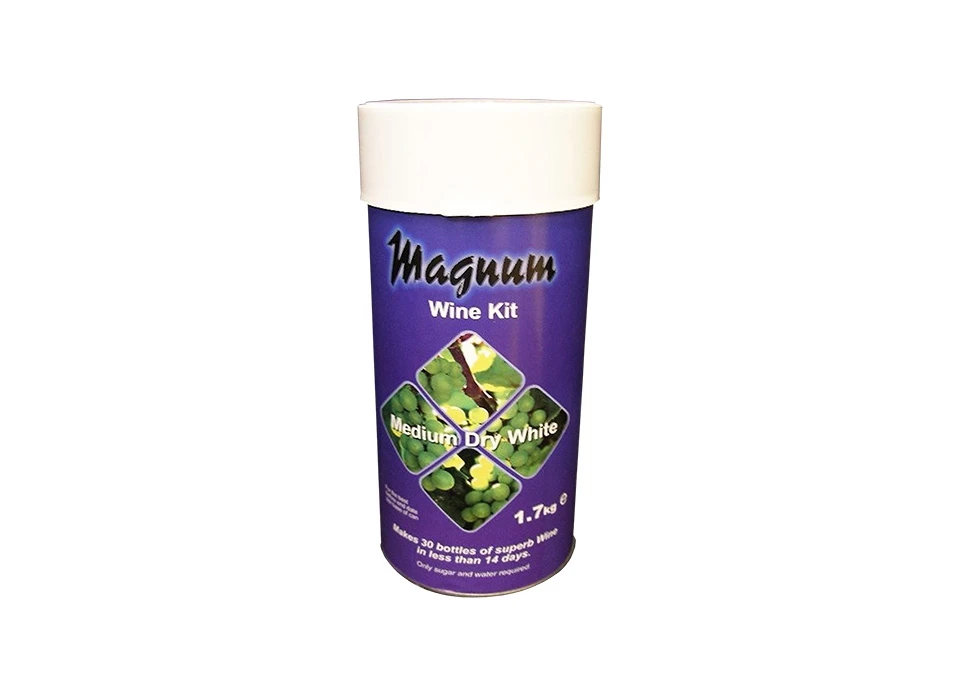 Magnum Medium Dry White Vitvin 23L Vinsats