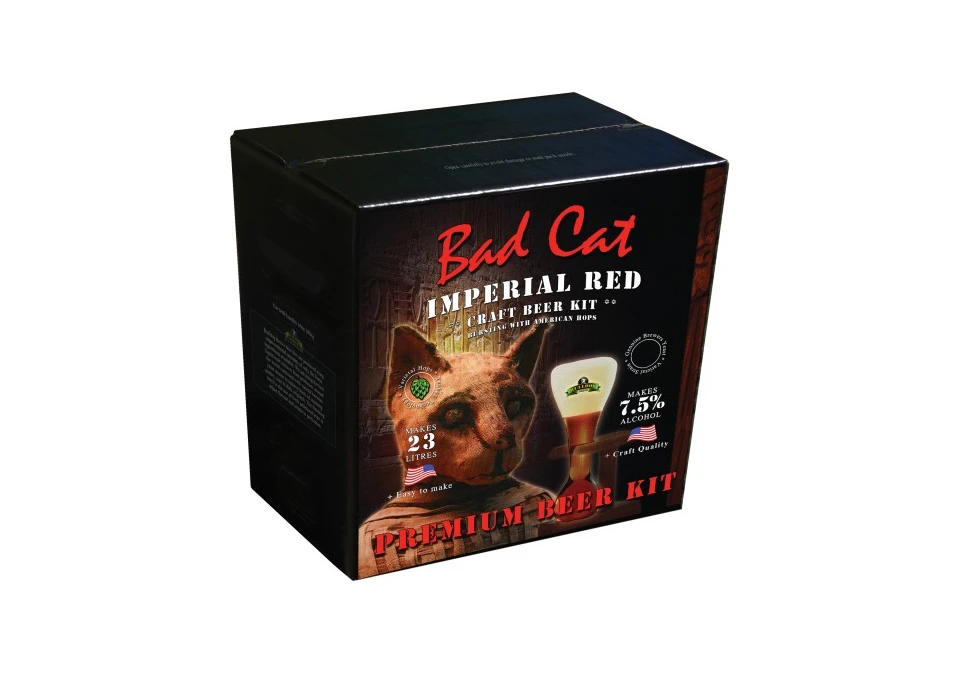 Bulldog Brews Bad Cat Imperial Red 23L Extraktkit