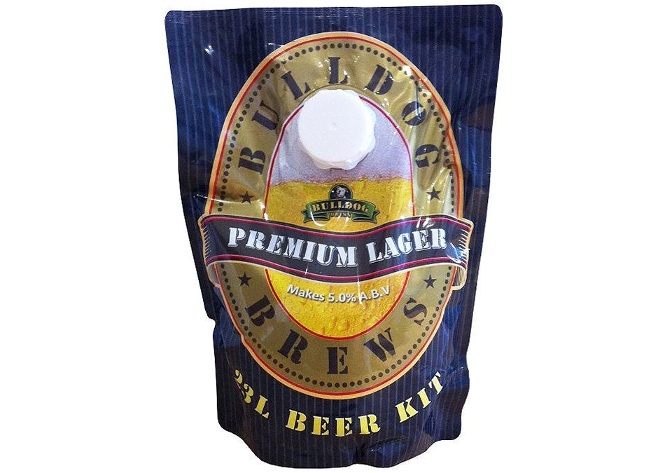 Bulldog Brews Premium Standard Lager 23L 1,75kg Extraktkit