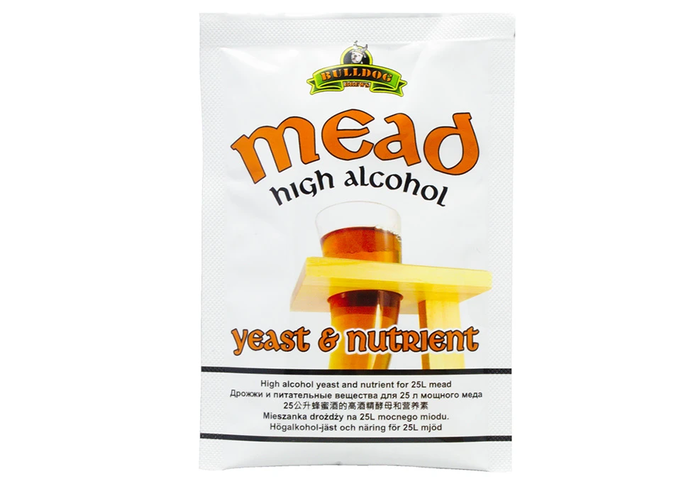 Bulldog High Alcohol Mead Yeast & Nutrient 28g