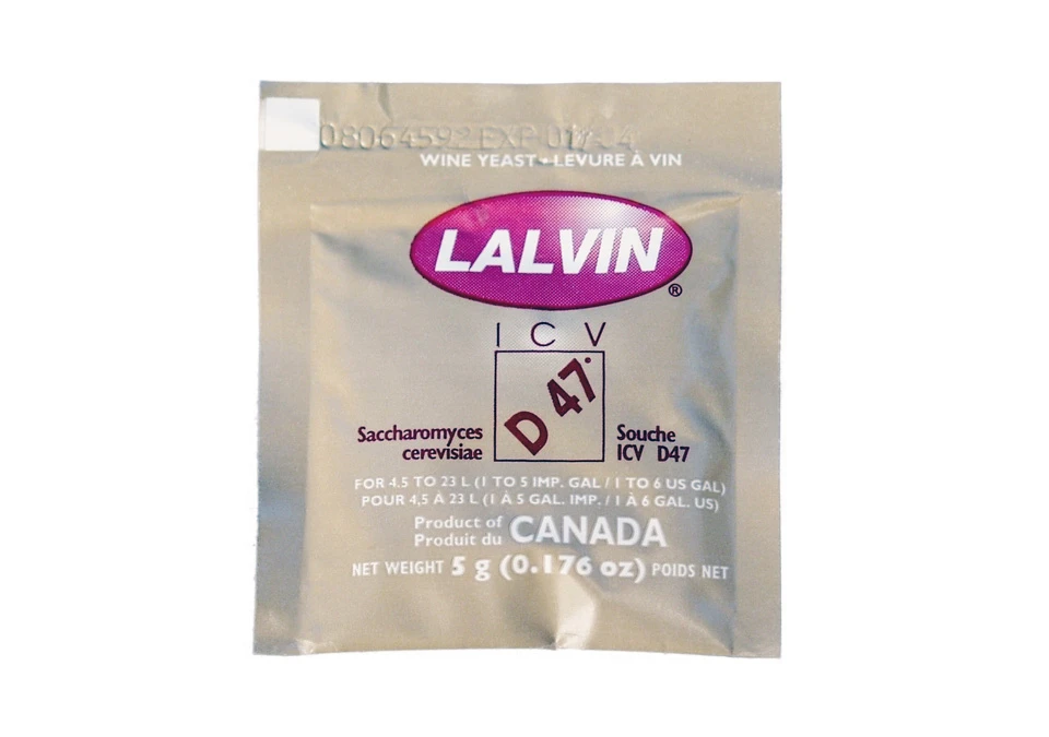 Lalvin ICV D47 White 5g Vinjäst