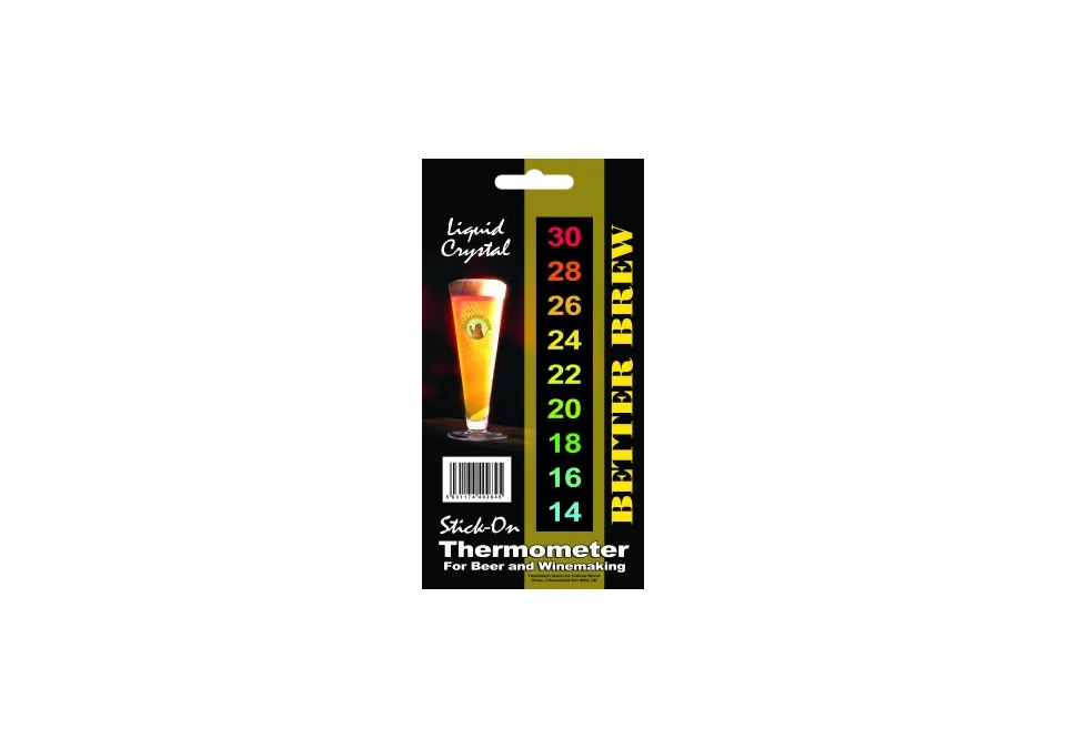 Better Brew LCD-strip termometer 14-30C