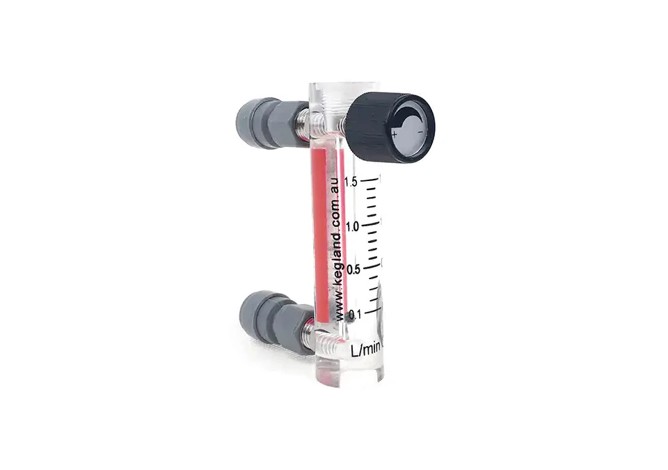 Kegland Oxygen Flow Meter 8mm Duotight - Flödesmätare Syre