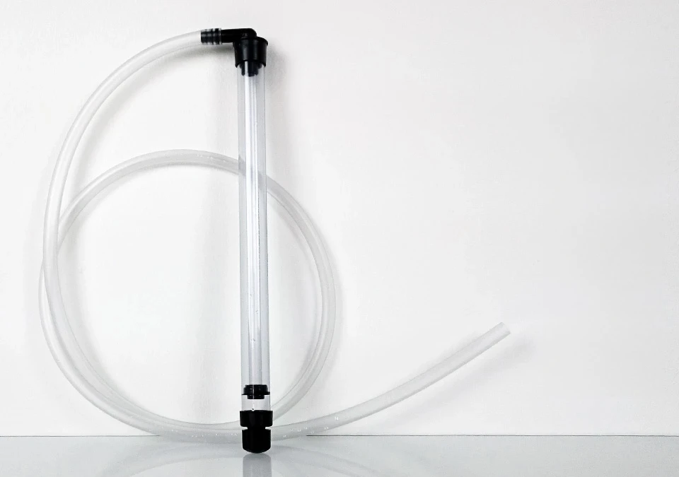 Pumphävert 44cm (Auto-siphon) med 1,5m slang