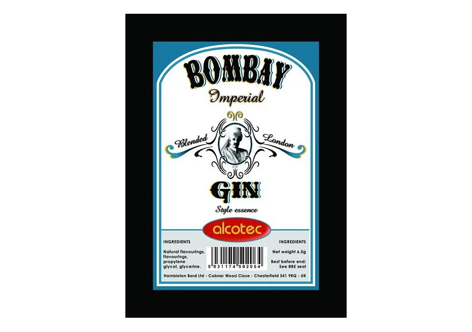 Alcotec Bombay Gin Essens 20g