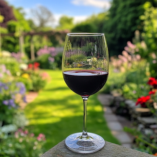 Vin på druvor