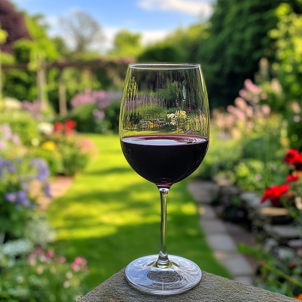 Vin på druvor